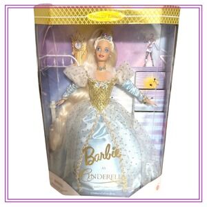 Barbie as Cinderella Doll Childrens Collector Series 1996 Mattel 16900‎ NIB